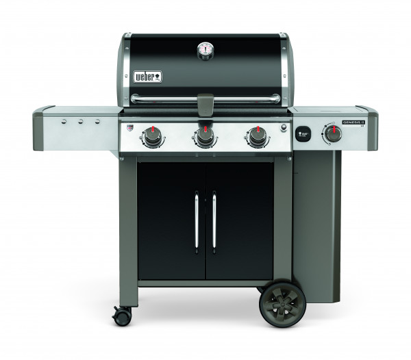 Genesis II E-340 GBS Black, Weber Gasgrill