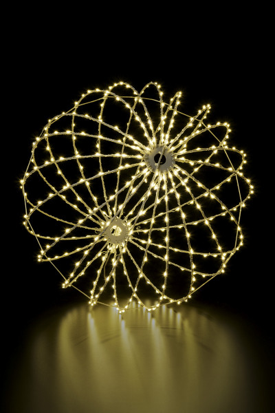 LED Royal Ball silver