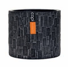 Capi Indoor Stein Schwarz Zylinder