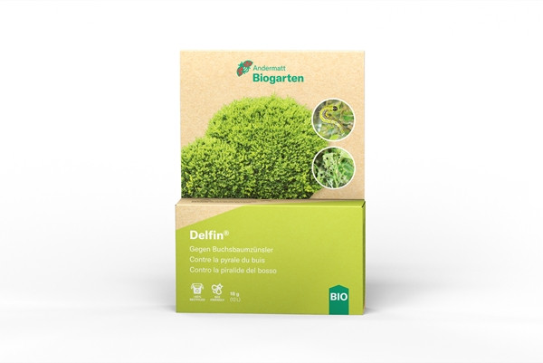 Delfin® gegen Buchsbaumzünsler
