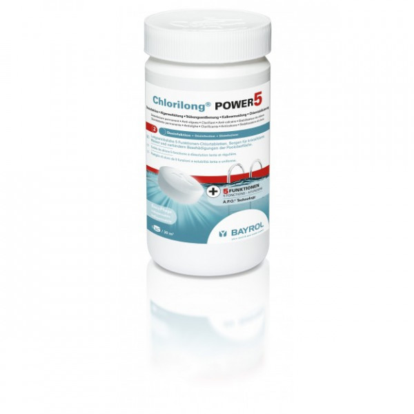 Chlorilong POWER5 1,25 kg 5 Funktionen-Chlortabletten 250 g