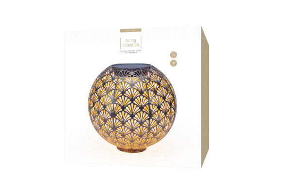 LED Solar Antic Ball Santana