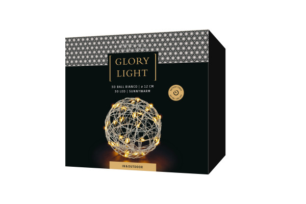 LED 3D Ball Bianco