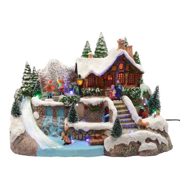 LED Ski Dorf