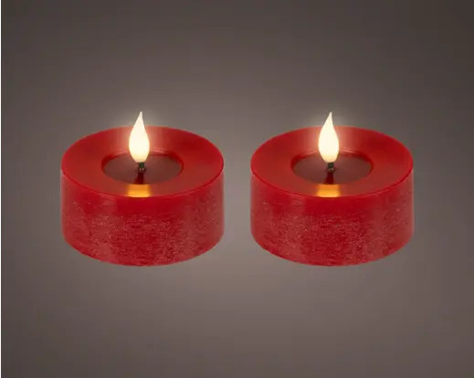 LED Wachs-Teelichter Flacker-Effekt