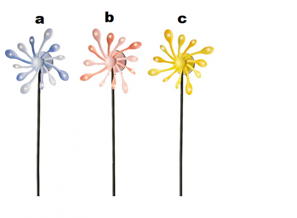 LED Solar Stabbeleuchtung Blume