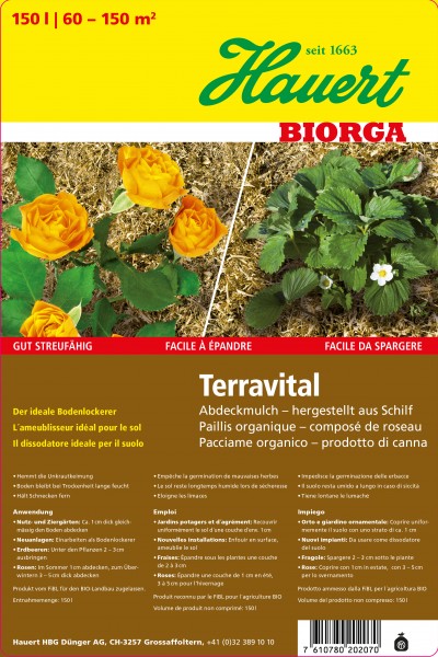 Terravital, Abdeckmulch