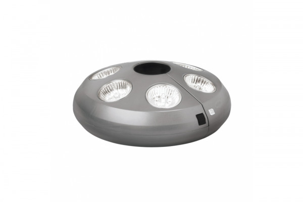 6 Akku-Beleuchtung für Stock 30-55 mm grau