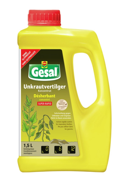 Gesal Unkrautvertilger SUPER-RAPID Konzentrat