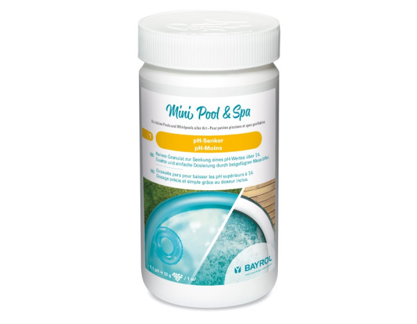 Mini Pool & Spa pH-Senker 1,5kg mit Dosierlöffel