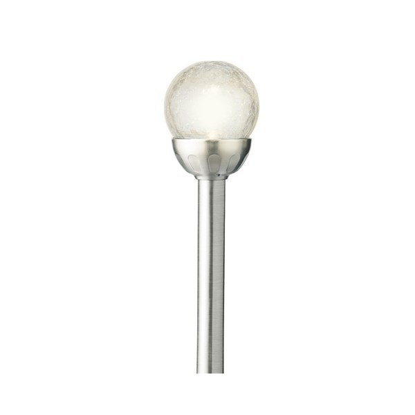 LED Solar Glaskugel Crackle