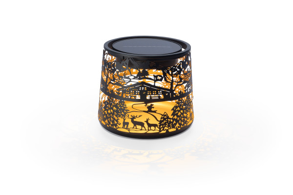 LED Solar Antic Mini Silueta