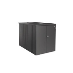 MiniGarage Biohort dunkelgrau-metallic