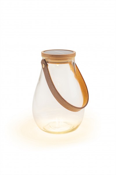LED Solar Laterne Jar