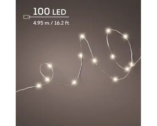 Micro LED Strangbeleuchtung 100LED Outdoor