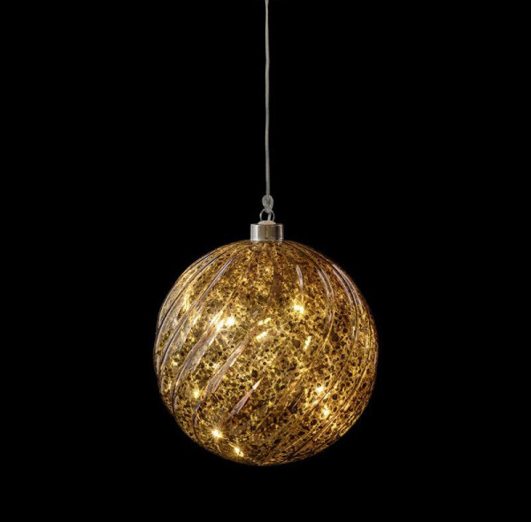 Indoor Glass Ball Brown