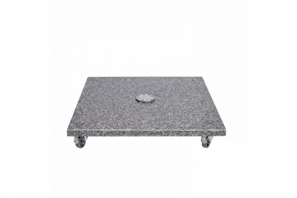Granitsockel M4, 120 kg, 90 x 90 x 17 cm Granit Naturstein