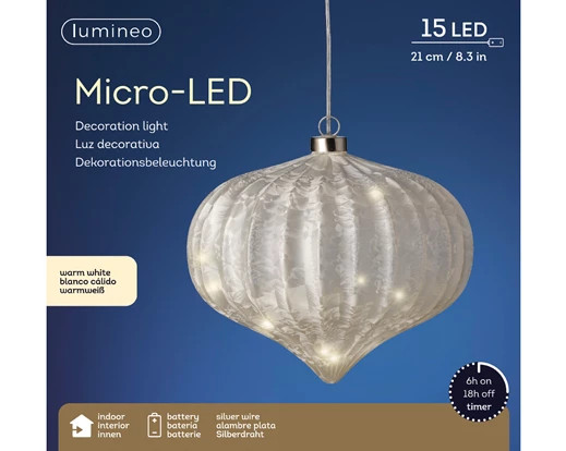 LED Micro Zwiebel frost