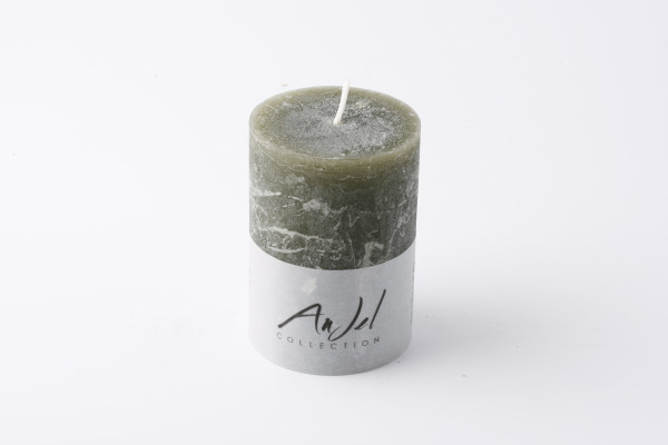 Kerze AnJel dark green