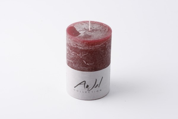 Kerze AnJel dark red