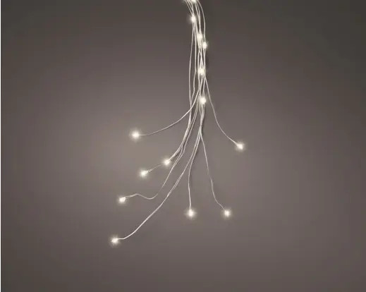 LED Micro Bündel 60LED indoor silber