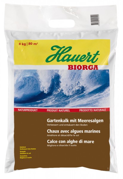 Gartenkalk mit Meeresalgen