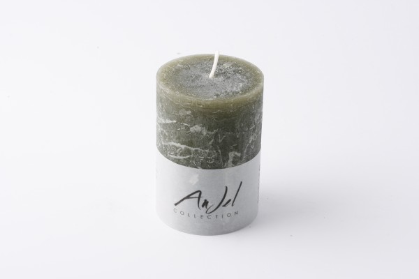 Kerze AnJel dark green